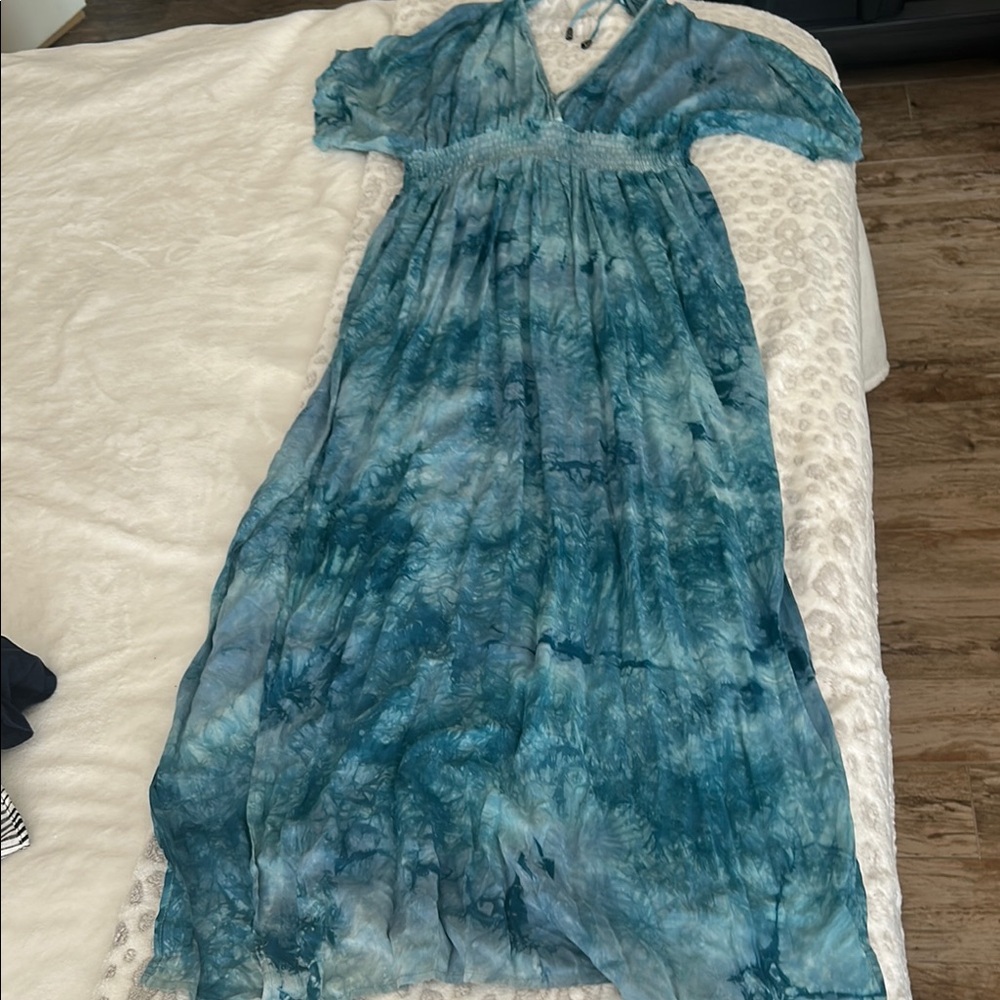 Lovestitch tie dye maxi dress